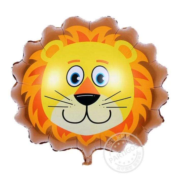 BALON FOLIE LEU - SAFARI 60 CM