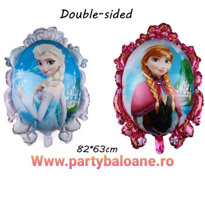 BALON FOLIE FROZEN ANA SI ELSA - 80 CM