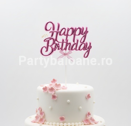 TOPPER HAPPY BIRTHDAY ROZ