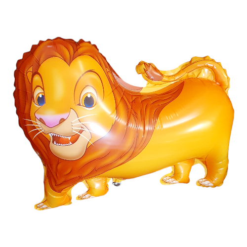 BALON FOLIE FIGURINA SAFARI LEU SIMBA - REGATUL UNIT 60 CM