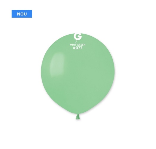 BALON LATEX JUMBO 50 CM - MINT GREEN COD 077