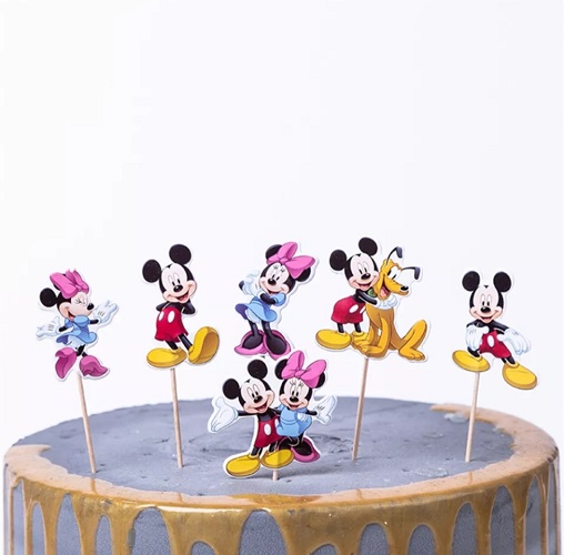 SET 24 SCOBITORI DECORATIVE MICKEY MOUSE SI PRIETENII (2)