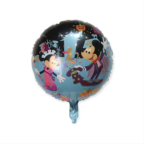 BALON FOLIE MICKEY SI MINNIE HALLOWEEN - 45 CM