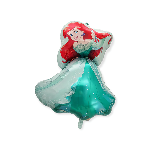 BALON FOLIE SIRENA - ARIEL - 88x62 CM