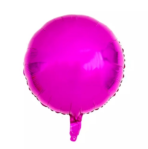 BALON FOLIE ROTUND ROZ FUCSIA 45 CM