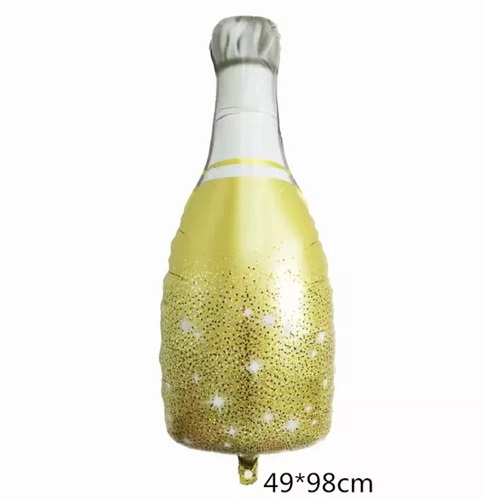 BALON FOLIE STICLA DE SAMPANIE - 98 CM