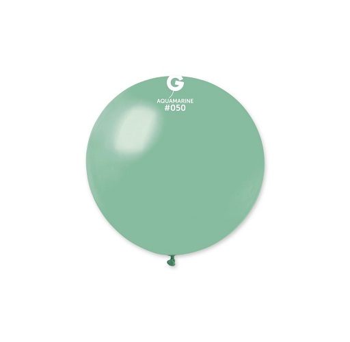 BALON LATEX JUMBO 50 CM-AQUAMARINE COD 050