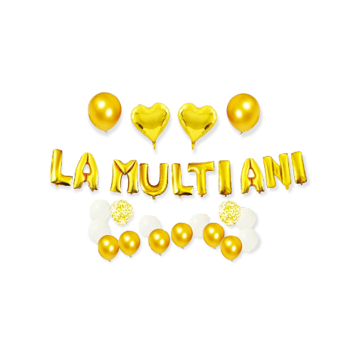 SET ARANJAMENT BALOANE LA MULTI ANI - AURIU,ALB