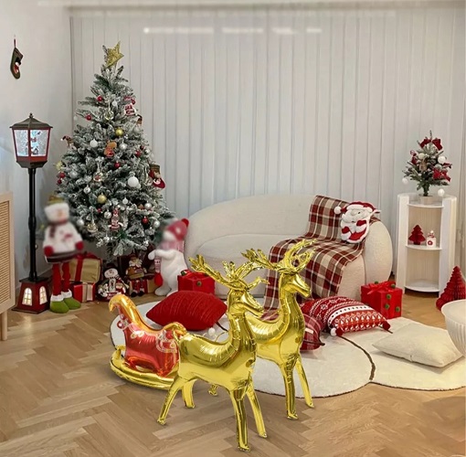 BALON FOLIE 3D REN 120x80 CM (2)