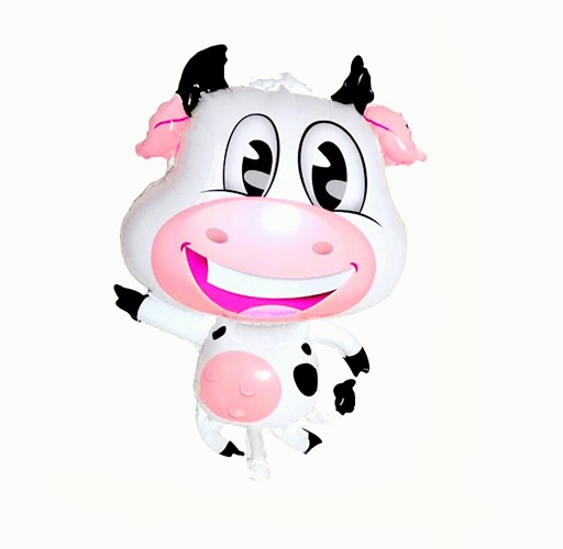 BALON FOLIE PERSONAJ VACUTA II 80 CM