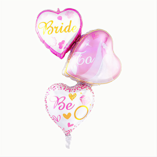 BALON FOLIE INIMI BRIDE TO BE ROZ 95 CM