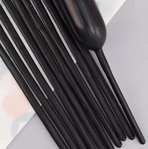 SET 12 BALOANE DE MODELAJ - NEGRU 125 CMx4,5 CM