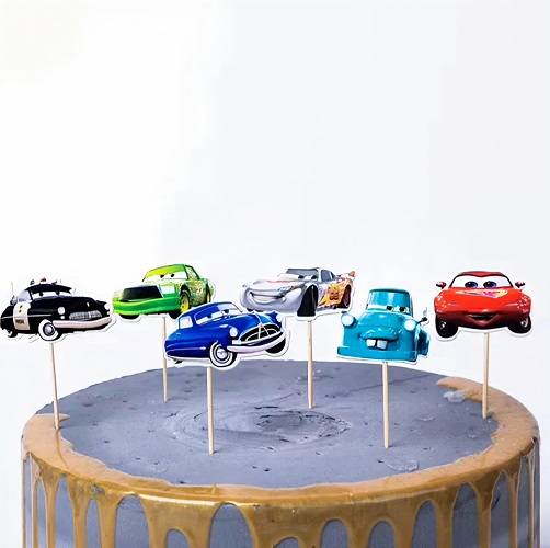 SET 24 SCOBITORI DECORATIVE CARS
