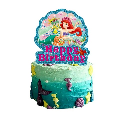 TOPPER PENTRU TORT SIRENA ARIEL