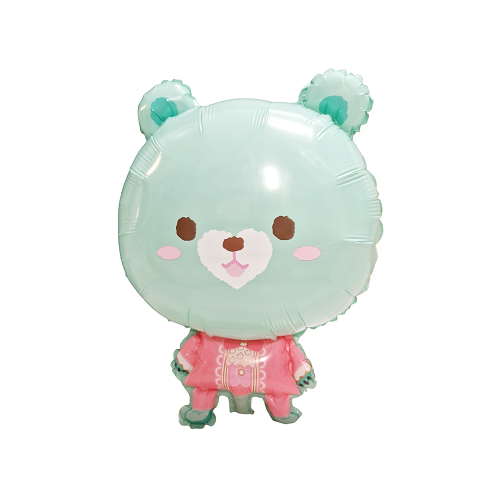 BALON FOLIE URSULET TURCUAZ - 50 CM
