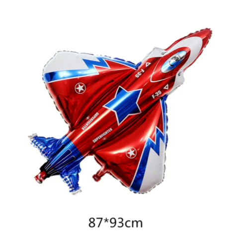 BALON FOLIE AVION - 95 CM