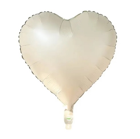 BALON FOLIE INIMA SAND WHITE - 45 CM