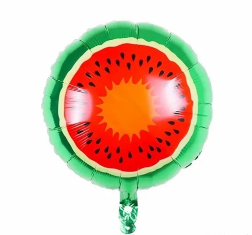 BALON FOLIE ROTUND PEPENE ROSU - 45 CM