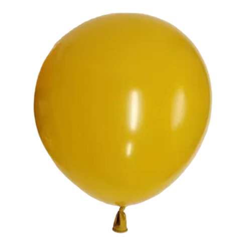 BALON LATEX JUMBO MUSTAR - 50 CM