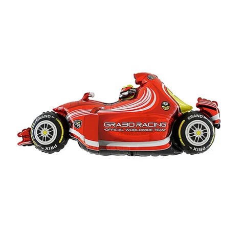 BALON FOLIE MASINA DE CURSE - RACING 110x52 CM