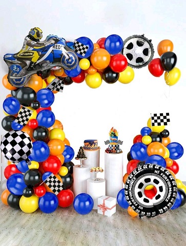 CHIT GHIRLANDA BALOANE TEMATICA RACING
