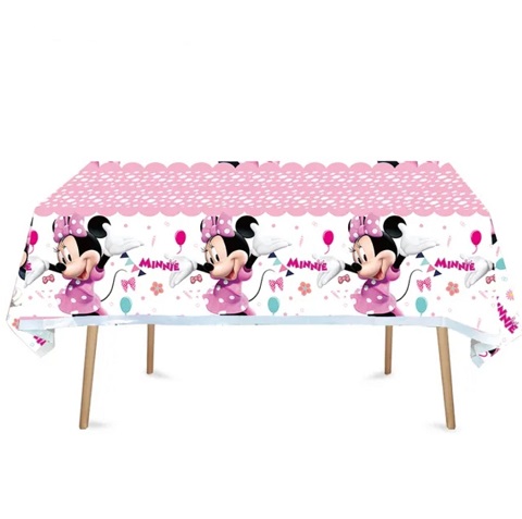 FATA DE MASA PARTY - MINNIE ROZ 180x108 CM