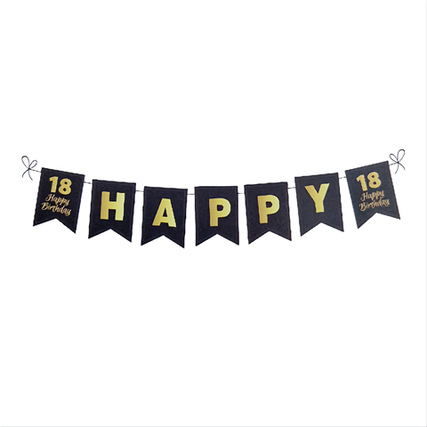 BANNER HAPPY BIRTHDAY 18 - MAJORAT