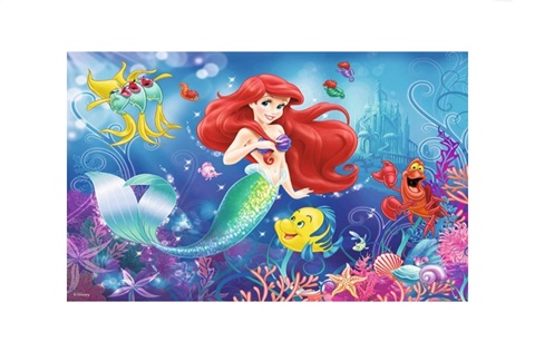 BACKROUND TEXTIL PENTRU ARANJAMENT ARCADA SIRENA ARIEL COD 169