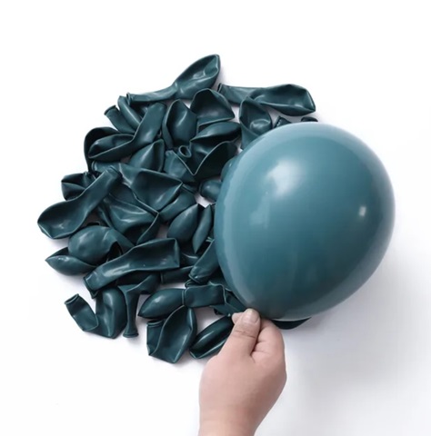 BALON LATEX DUSTY BLUE