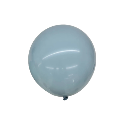 BALON LATEX JUMBO ALBASTRU DESCHIS VINTAGE - 50 CM