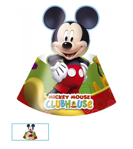 Set 6 coifuri Mickey Playful