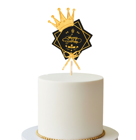 TOPPER PENTRU TORT HAPPY BIRTHDAY - COD 101