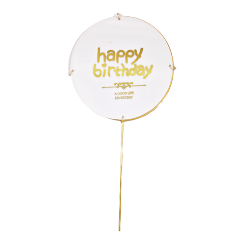 TOPPER PENTRU TORT HAPPY BIRTHDAY - COD 107