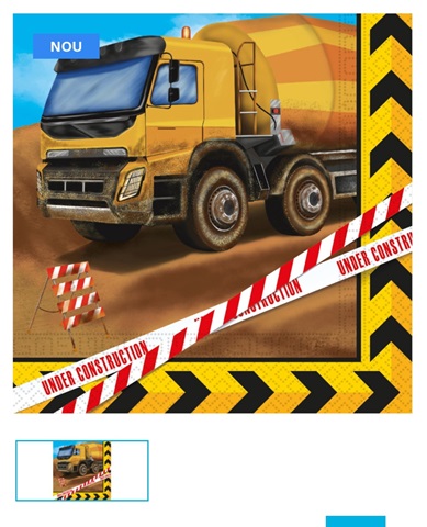 SET 20 SERVETELE PARTY MASINI