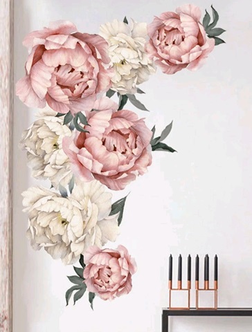 STICKER DECORATIV PENTRU PERETE – FLORI , BUJORI COD 303