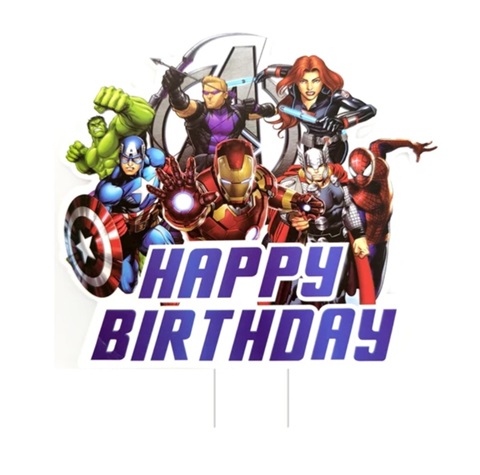 TOPPER PENTRU TORT AVENGERS
