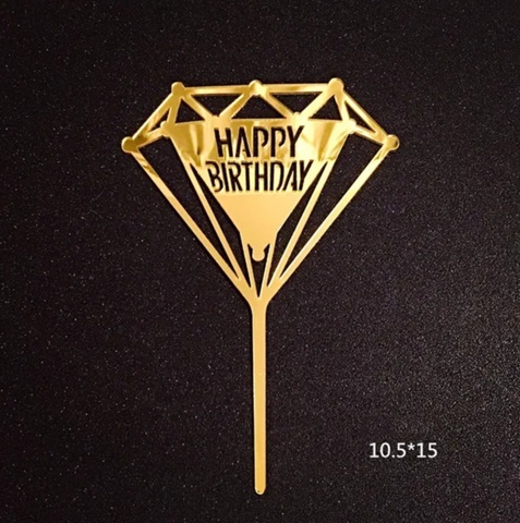 TOPPER PENTRU TORT – HAPPY BIRTHDAY AURIU MODEL 5
