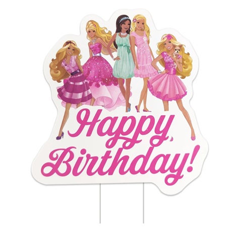 TOPPER PENTRU TORT BARBIE