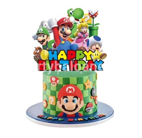 TOPPER PENTRU TORT SUPER MARIO