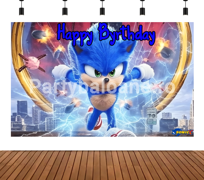 BACKGROUND TEXTIL PENTRU ARANJAMENT ARCADA SUPER SONIC - COD 229B