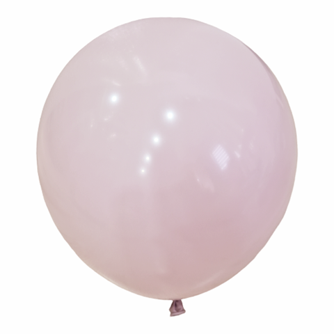 BALON LATEX JUMBO ROZ PUDRA DUSTY - 50 CM