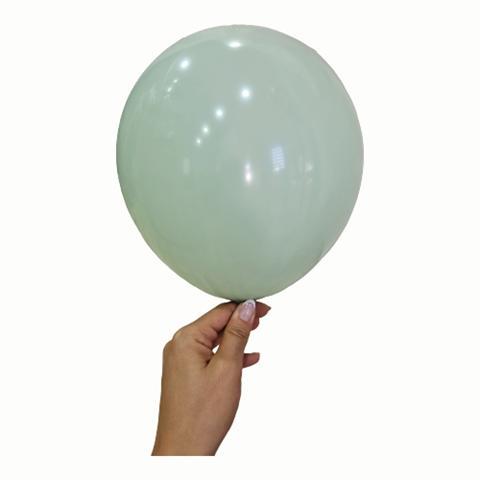 SET 10 BALOANE LATEX VERDE DUSTY - 30 CM