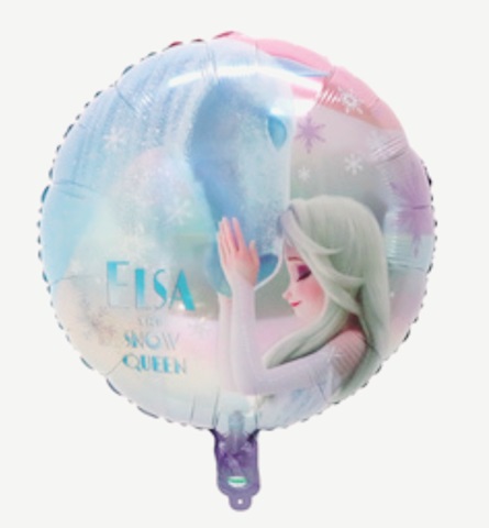 BALON FOLIE ROTUND - FROZEN , ELSA - REGATUL DE GHEATA - 45 CM
