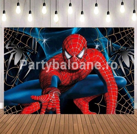 BACKGROUND TEXTIL PENTRU ARANJAMENT ARCADA SPIDERMAN - COD 282