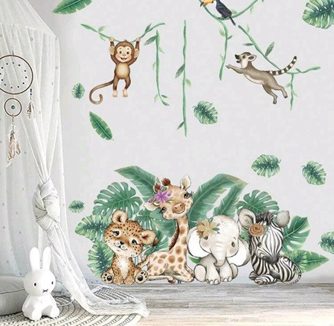 Sticker decorativ pentru perete – ANIMALUTE SAFARI - COD 361