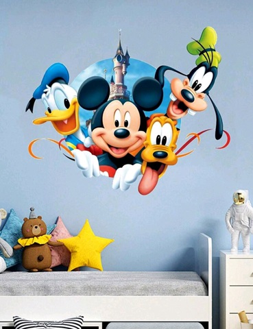 Sticker decorativ pentru perete – MICKEY COD 378