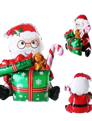 BALON FOLIE 3D - MOS CRACIUN