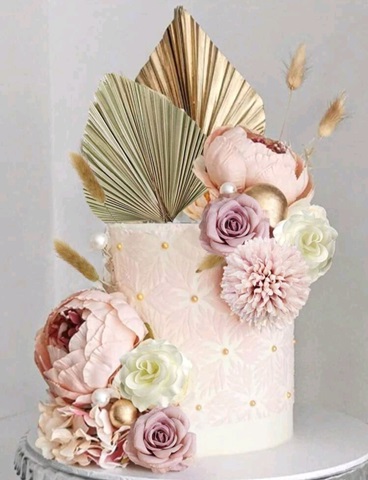 SET 33 TOPPERE 3D PENTRU TORT – FLORI , FRUNZE SI BILE