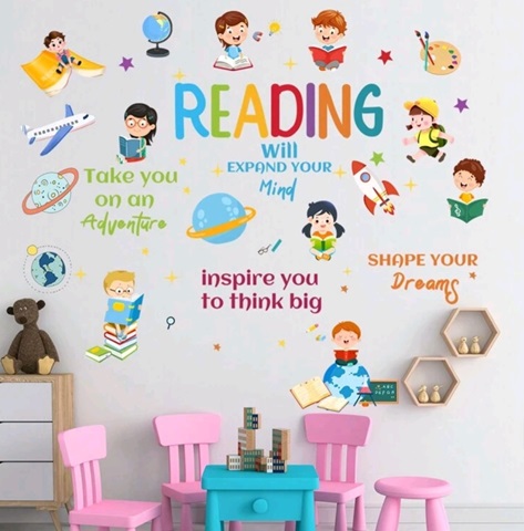 STICKER EDUCATIV , DECORATIV PENTRU PERETE – COD 391