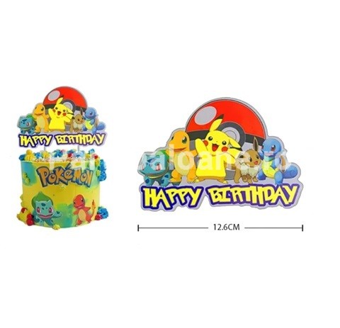 TOPPER PENTRU TORT – POKEMON